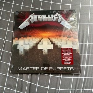 Metallica Master of Puppets Vinyl Record New/Unopened